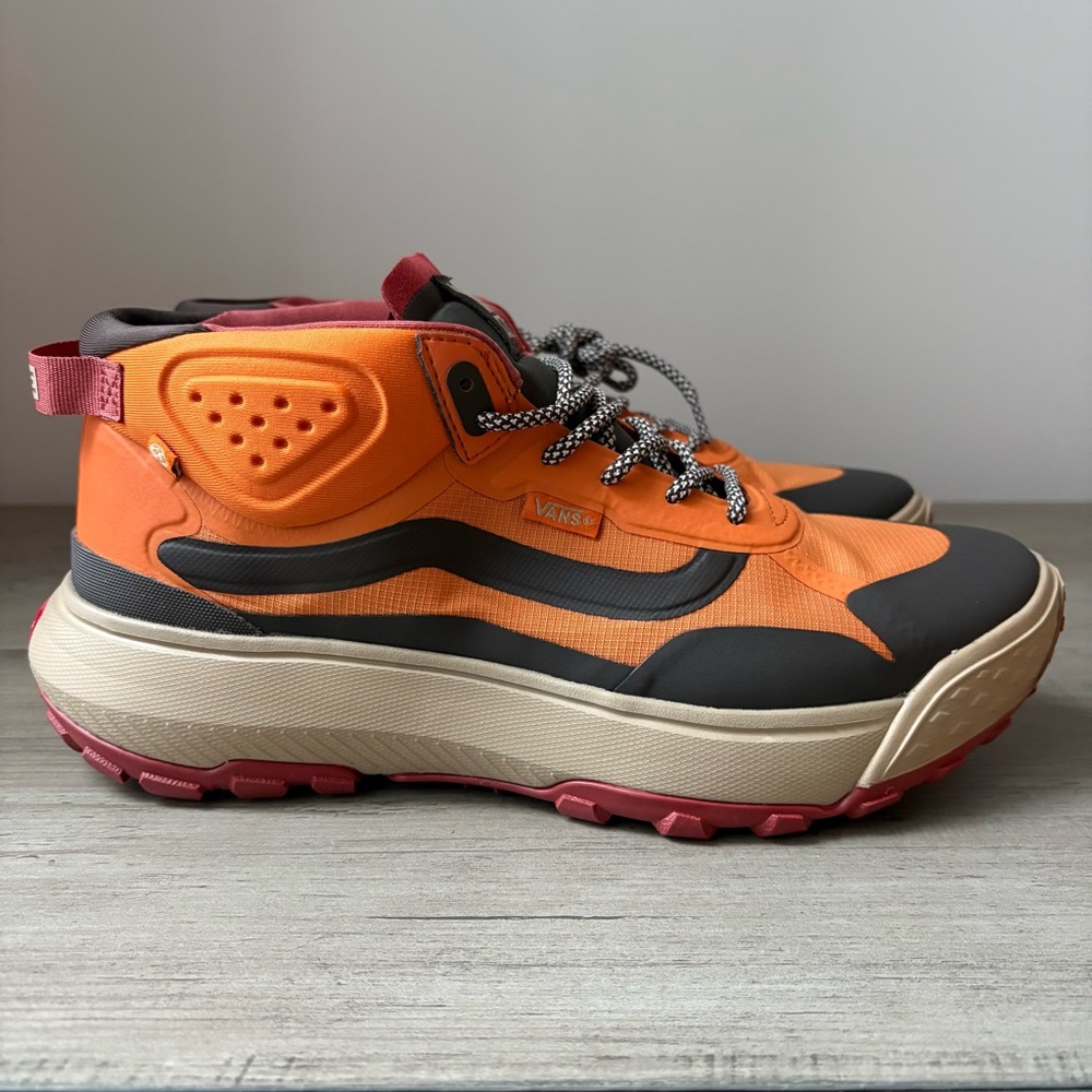 Vans MTE Crosspath Mid All-Terrain Shoes Marmalade Orange Men’s Size 10